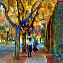 Load image into Gallery viewer, Dancing in Deep Neural Foliage 11x14